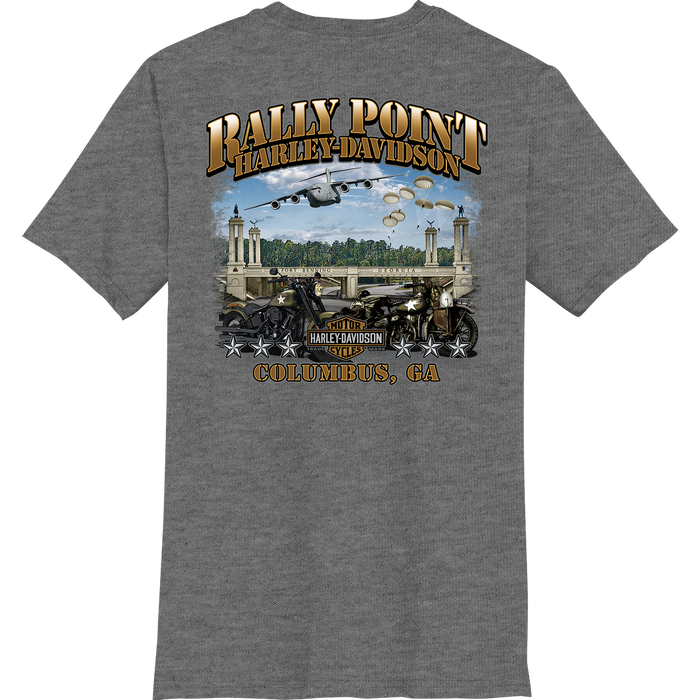Harley Davidson-Rally Point Bridge Short Sleeve