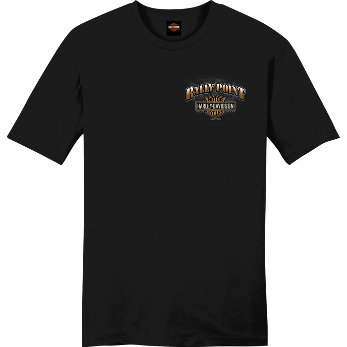 Harley Davidson-Rally Point Bridge Short Sleeve