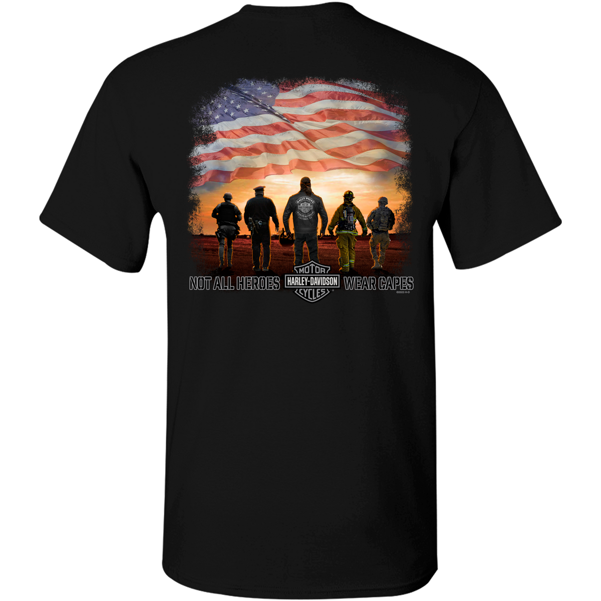 Heroes Men's Short Sleeve Shirt — Rally Point Harley-Davidson