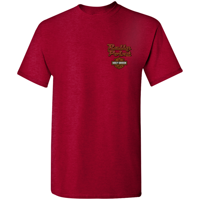 Harley Davidson- Rally Point Riverwalk Mural Men's Short Sleeve