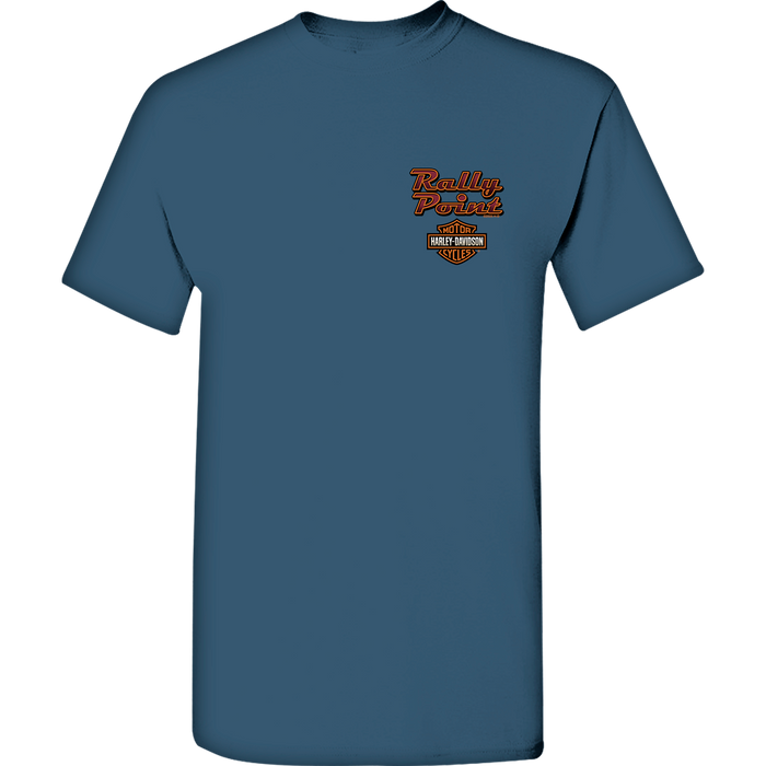 Harley Davidson- Rally Point Riverwalk Mural Men's Short Sleeve