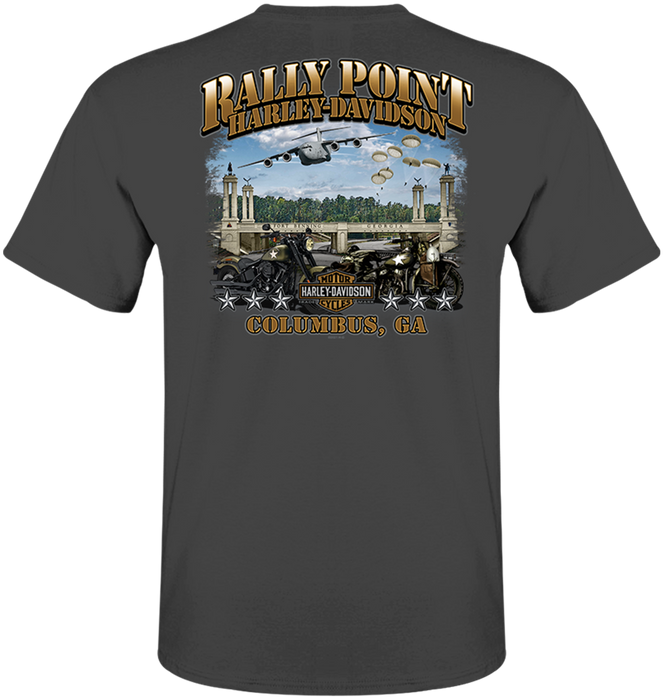 Rally Point Bridge Men's Short Sleeve Shirt with Pocket