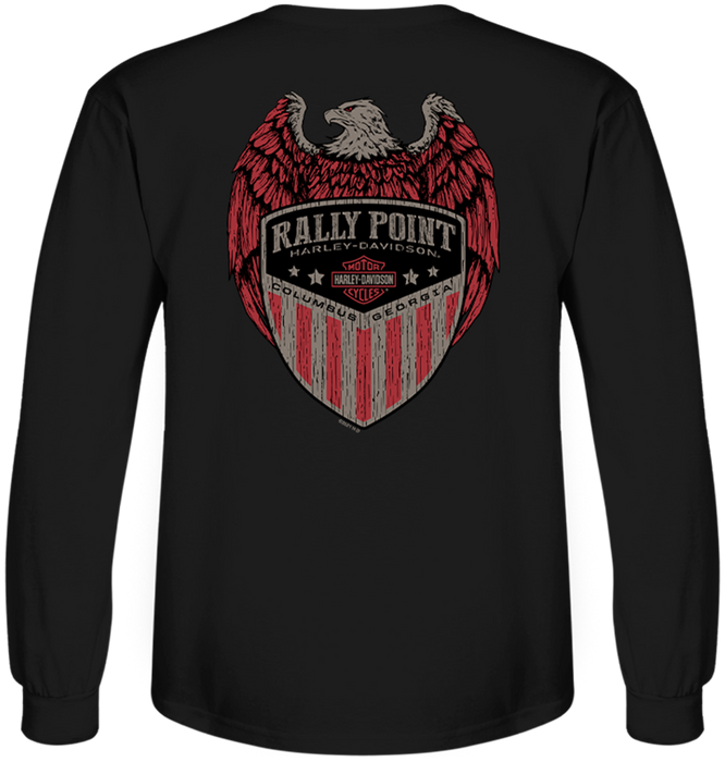 Rally Point Freedom Crest Men's Long Sleeve Shirt