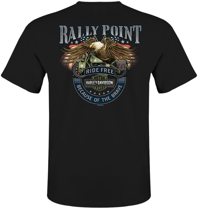 Rally Point Ride Free Men's Short Sleeve Shirt