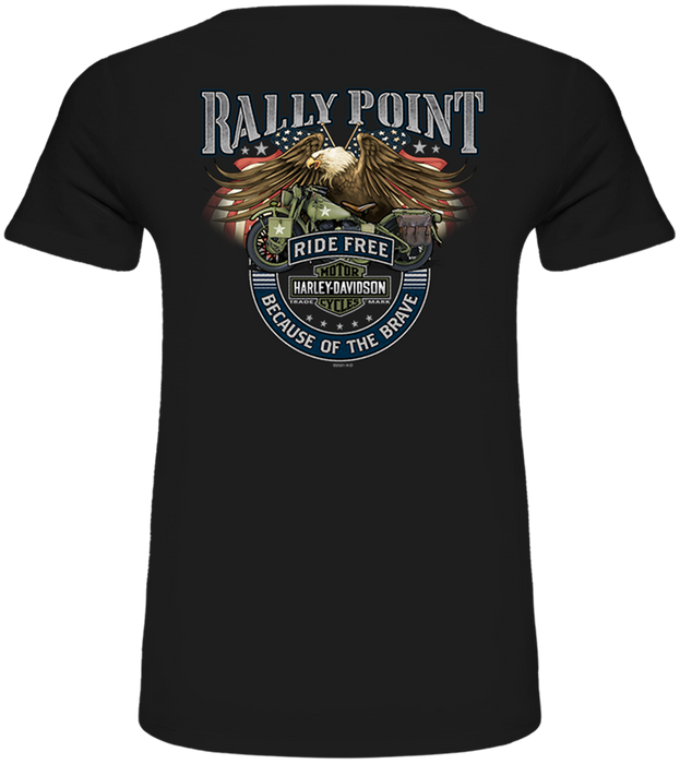 Rally Point Ride Free Women's Short Sleeve Shirt