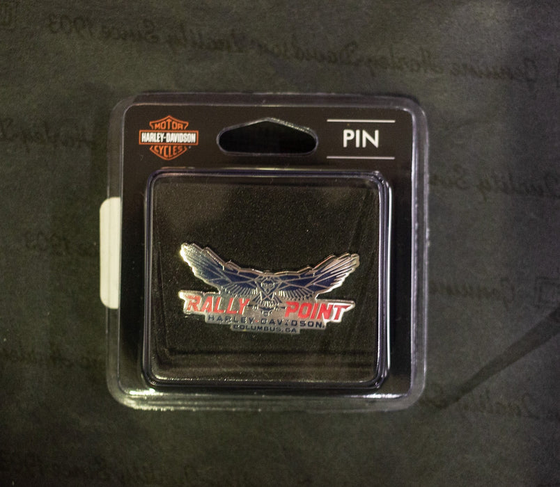 Rally Point H-D Eagle Pin