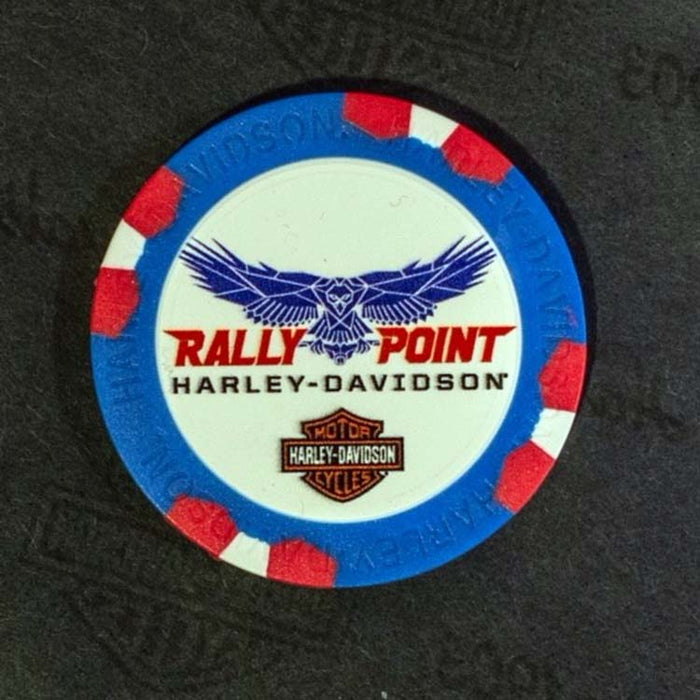 Rally Point Eagle Poker Chip